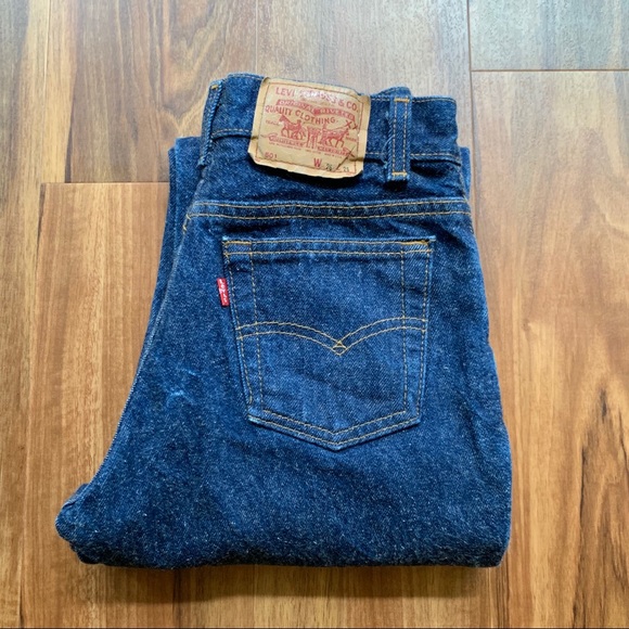 🌷sold🌷Vintage • Levi’s 501/302 Cropped Jeans - Picture 6 of 8
